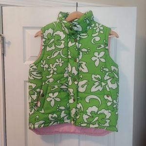 Fun patterned puffy vest - Size Small - EUC
